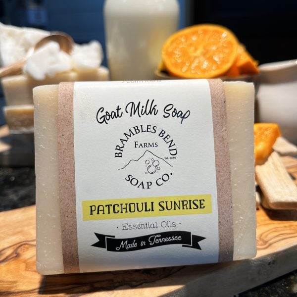 Patchouli Sunrise Goat Milk Soap
