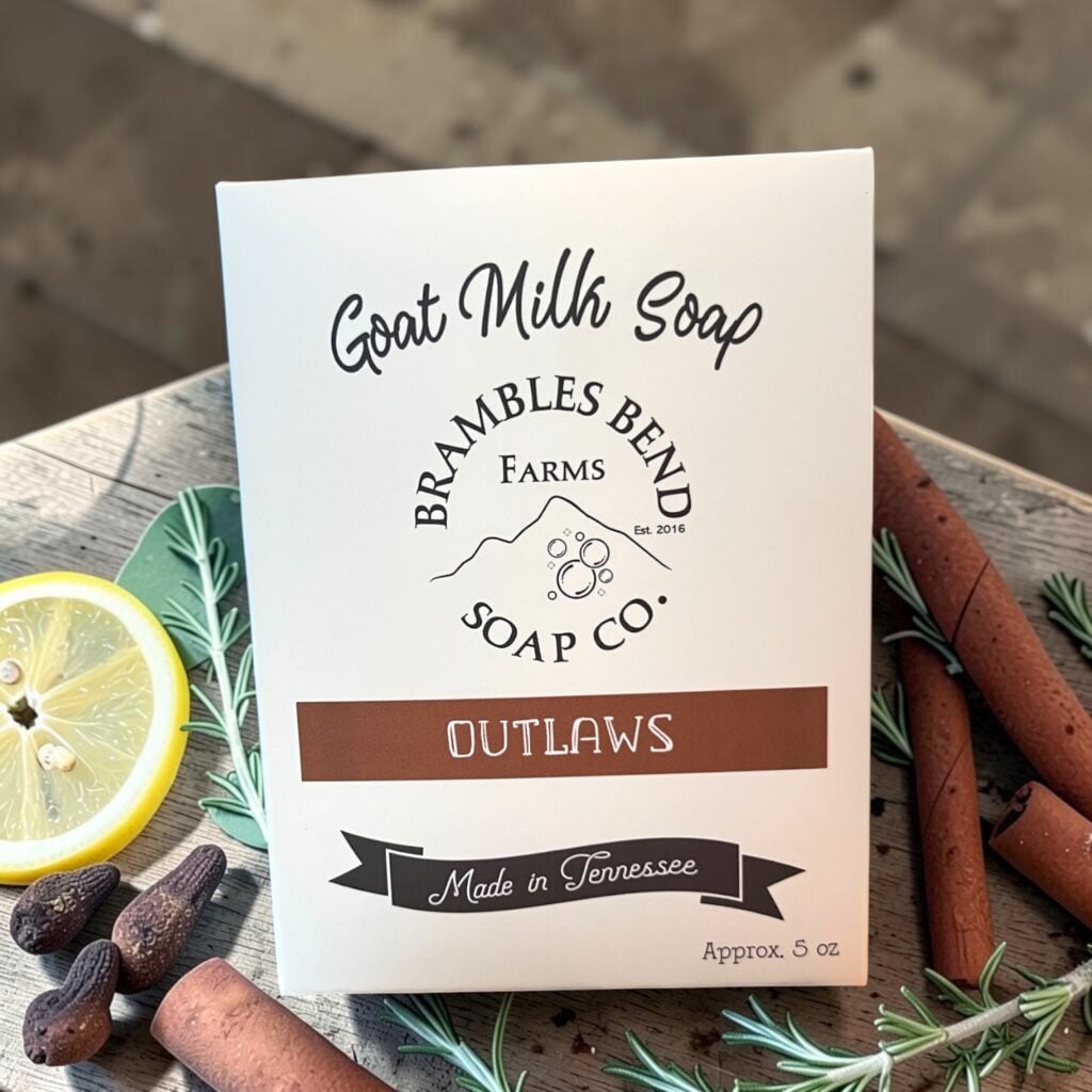 Outlaws Goat Milk Soap with essential oils