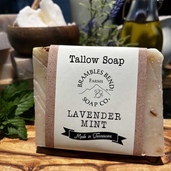 Lavender Mint Tallow Soap