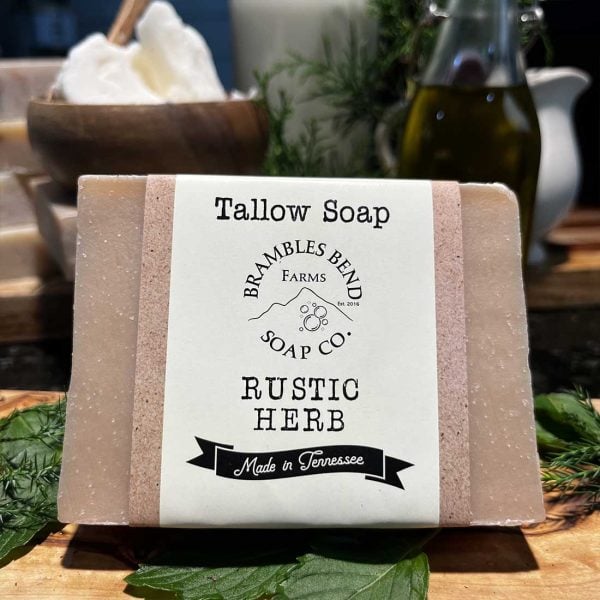 Rustic Herb Tallow Soap