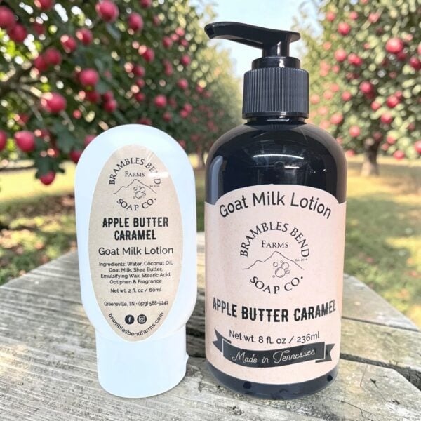 Apple Butter Caramel Goat Milk Lotion 8oz and 2oz